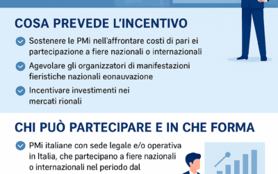 Nuovo incentivo del Ministero per le PMI: agevolazioni per fiere e mercati rionali